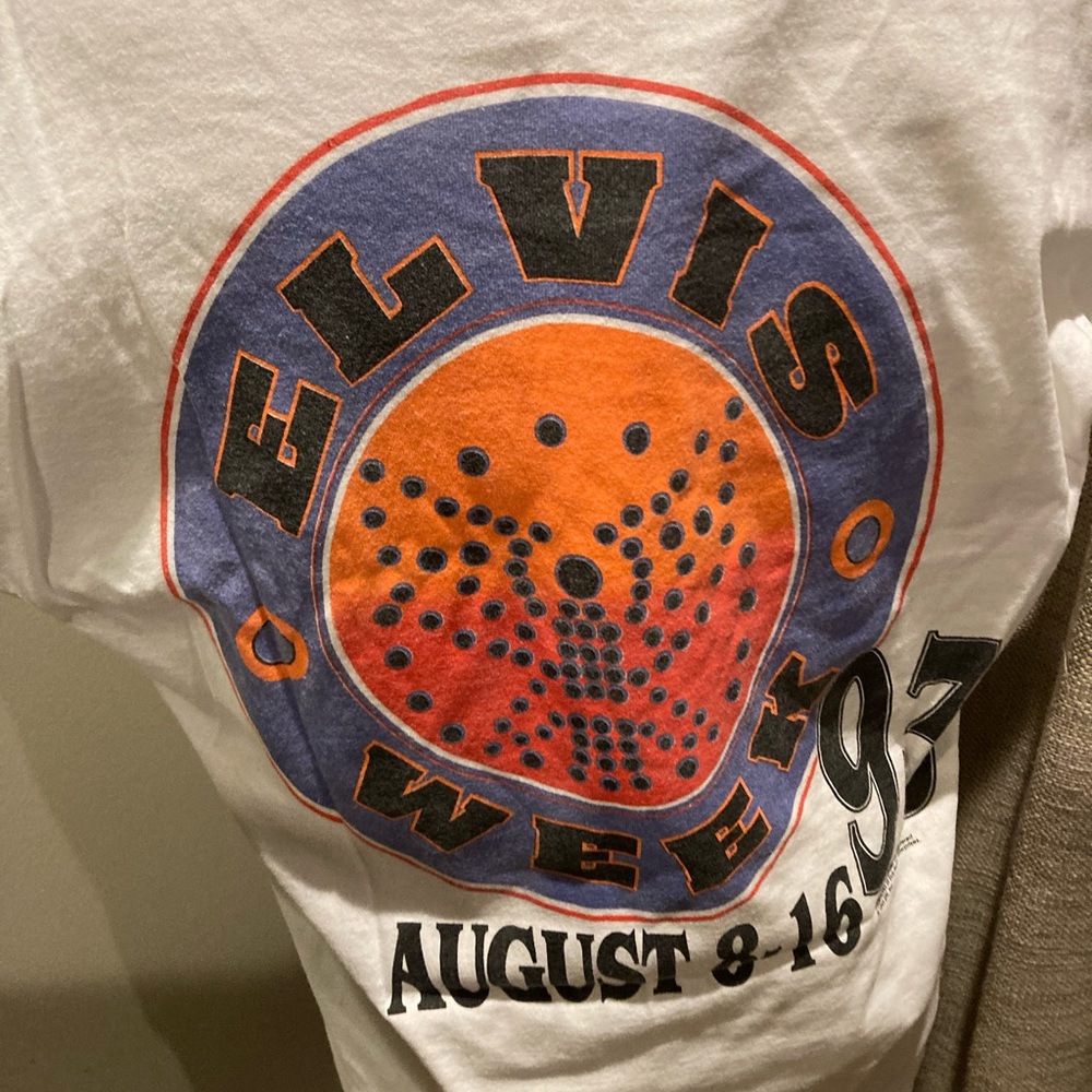 Vintage Rare Elvis Presley concert t-shirt - Picture 7 of 12